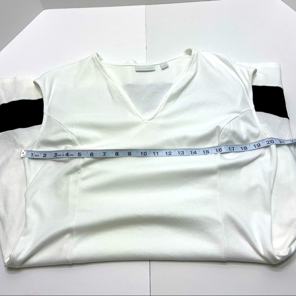 New York & Company White and Black Midi Dress size XL - Picture 4 of 9